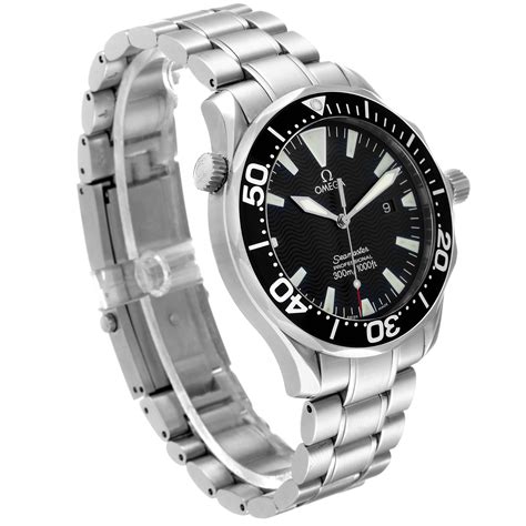 omega seamaster 300m 41mm black dial 2264.50.00|omega 41 millimeter watch.